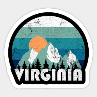 Virginia State Sticker